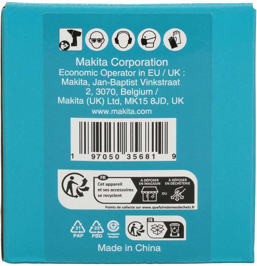 Makita Smūginė sukimo galva 1" 50x76mm E-24636