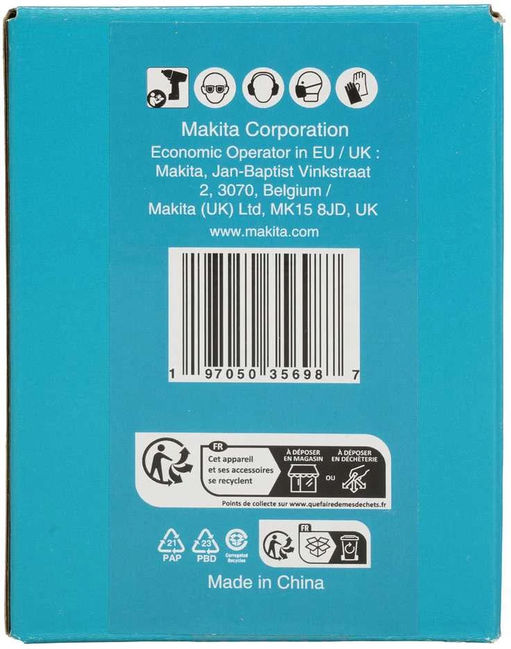 Makita Smūginė sukimo galva 1" 60x108mm E-24804