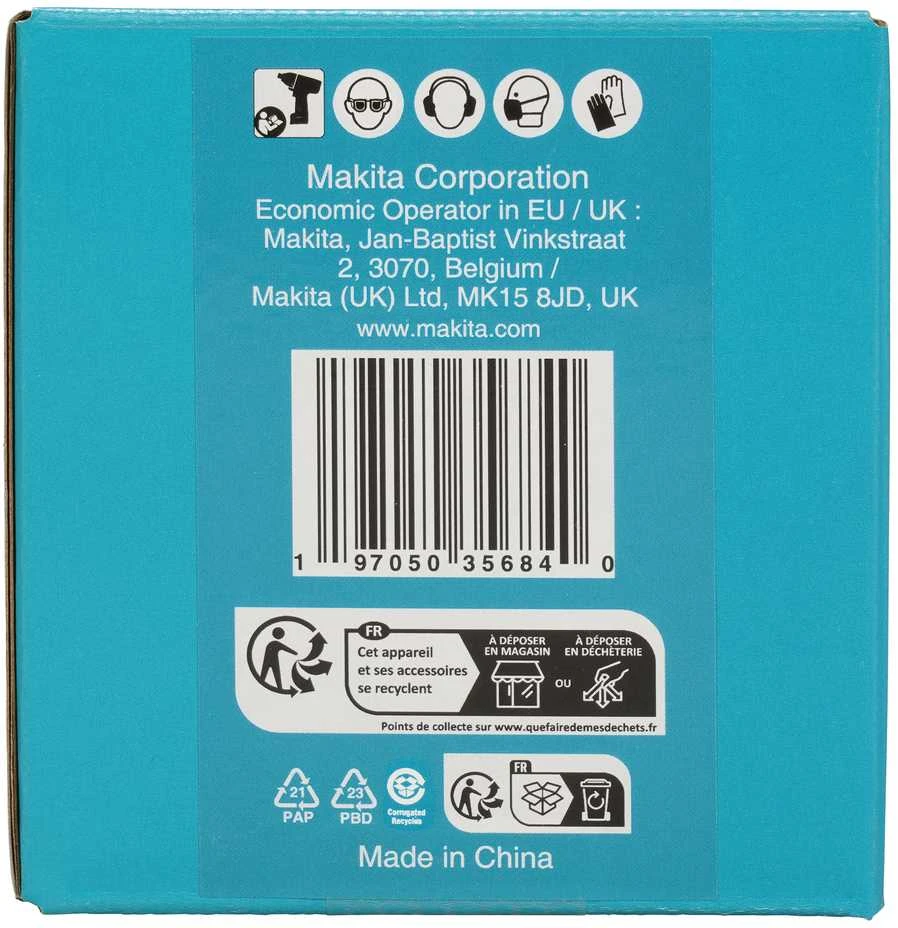Makita Smūginė sukimo galva 1" 65x92mm E-24664