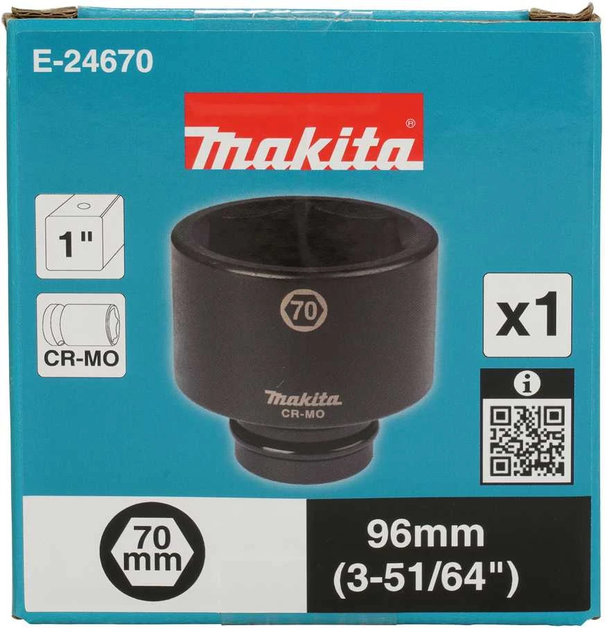 Makita Smūginė sukimo galva 1" 70x96mm E-24670