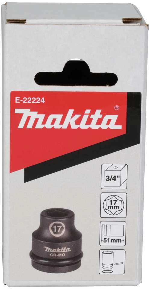 Makita Smūginė sukimo galva 3/4" 17X51MM E-22224
