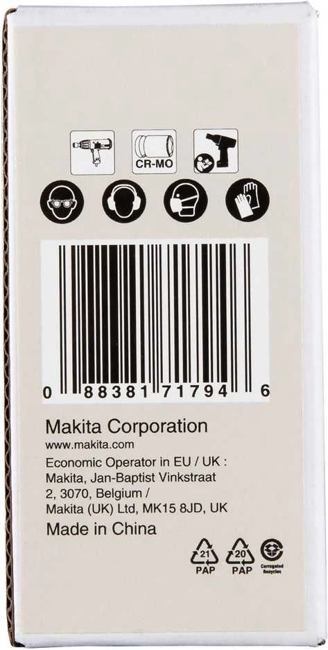 Makita Smūginė sukimo galva 3/4" 19X90MM E-22333
