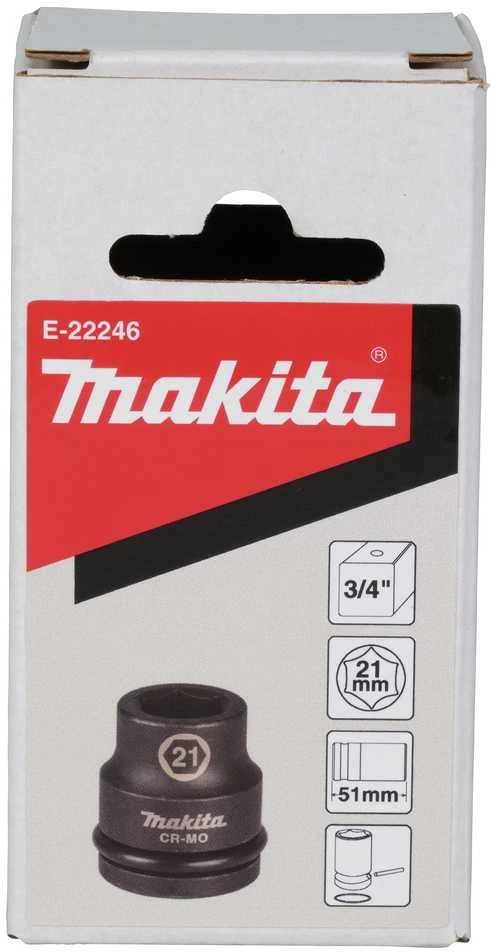 Makita Smūginė sukimo galva 3/4" 21X51MM E-22246