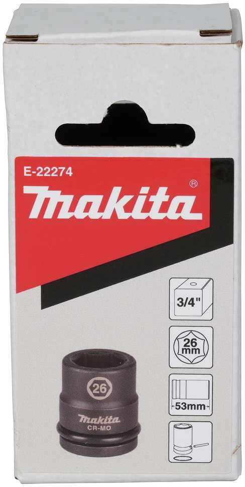 Makita Smūginė sukimo galva 3/4" 26X53MM E-22274