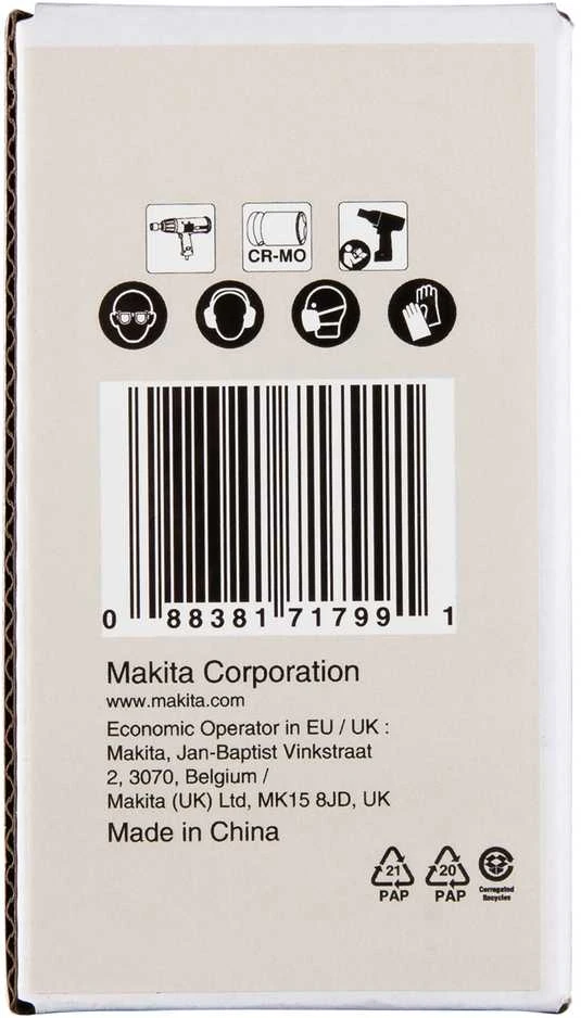 Makita Smūginė sukimo galva 3/4" 32X90MM E-22383