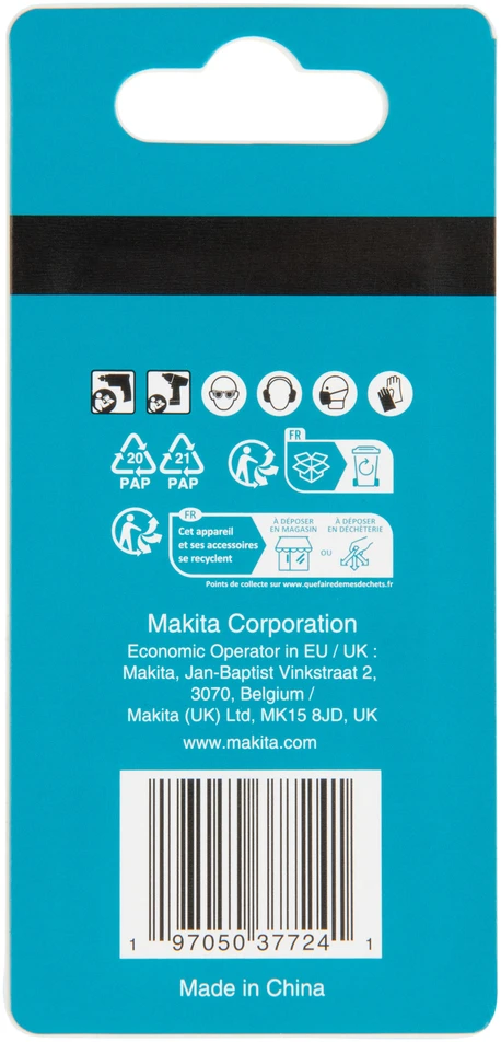 Makita Smūginio sukimo galvos su nuimamais koteliais E-form, Impact Juodas 2-in-1 MZ, 10/13x65 mm E-29795 10/13x65 mm