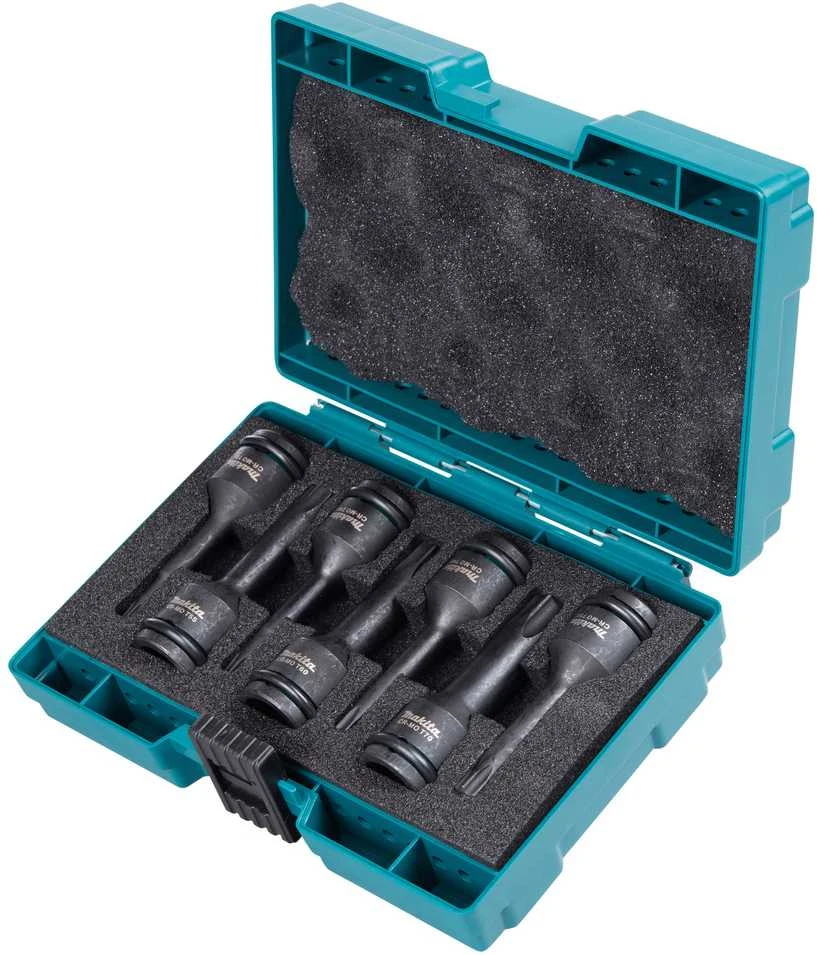 Makita Smūginių "IMPACT Juodas" sukimo galvų rinkinys, 7 vnt. E-23628