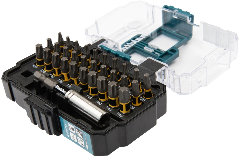 Makita Smūginių sukimo antgalių rinkinys Impact PREMIER, 31 vnt. E-25111