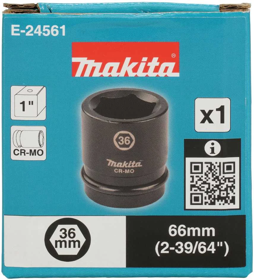 Makita Spēka patrona 1" 36x66mm E-24561