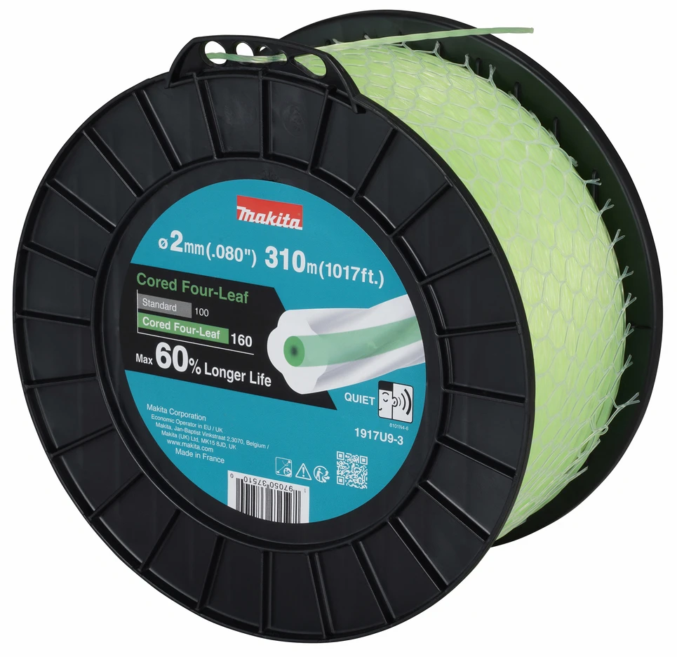 Makita Spiralinis nailoninis pjovimo valas 2.0-310M 1917U9-3 2,0MM X 310M