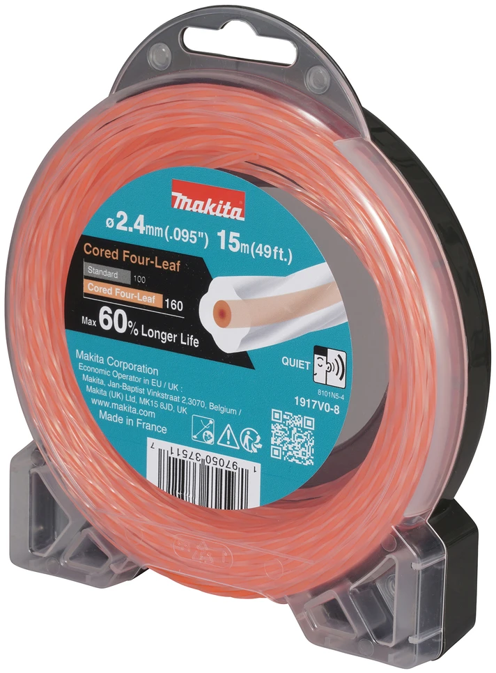 Makita Spiralinis nailoninis pjovimo valas 2.4-15M 1917V0-8 2,4MM X 15M