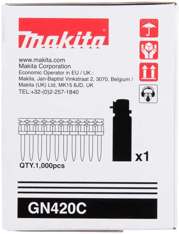 Makita STANDARD VINYS (BETONUI) 2,6X25 1000PCS + DUJŲ BALIONĖLIS 196291-0 STANDARD VINYS (BETONUI) 2,6X25 1000PCS + DUJŲ BALIONĖLIS