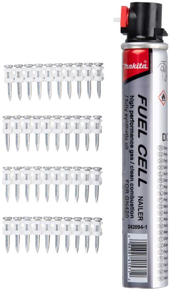 Makita STANDARD VINYS (BETONUI) 2,6X25 1000PCS + DUJŲ BALIONĖLIS 196291-0 STANDARD VINYS (BETONUI) 2,6X25 1000PCS + DUJŲ BALIONĖLIS