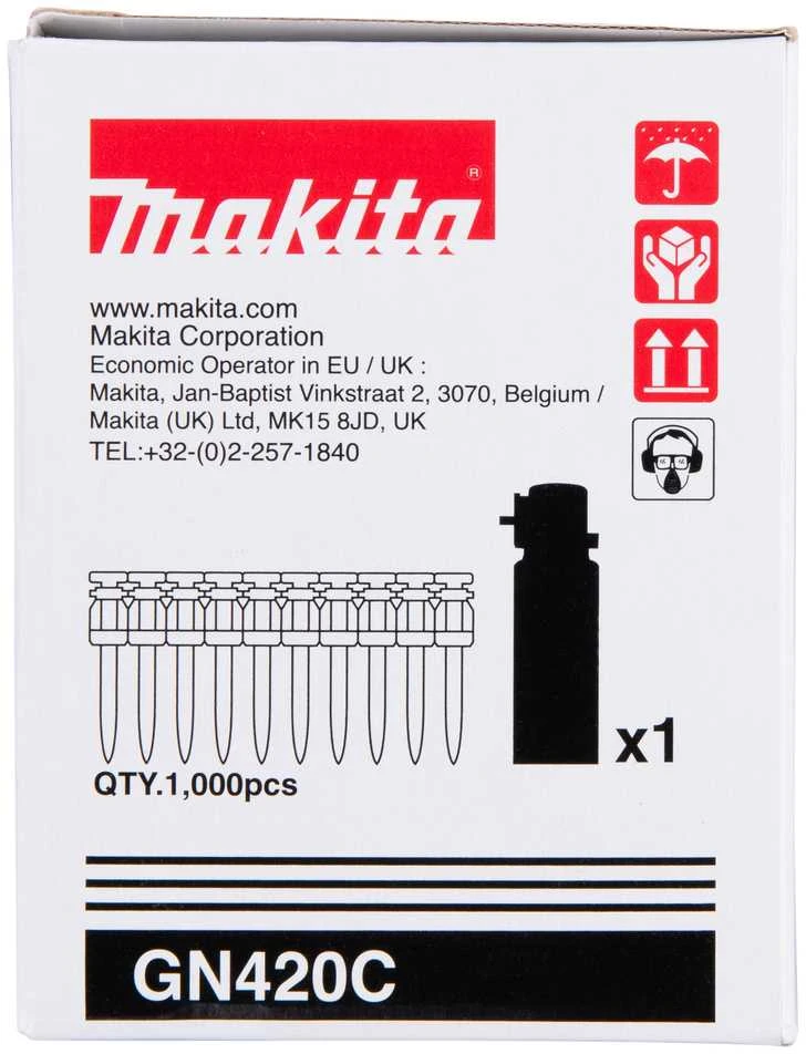 Makita STANDARD VINYS (BETONUI) 2,6X40 1000PCS + DUJŲ BALIONĖLIS 196294-4 STANDARD VINYS (BETONUI) 2,6X40 1000PCS + DUJŲ BALIONĖLIS