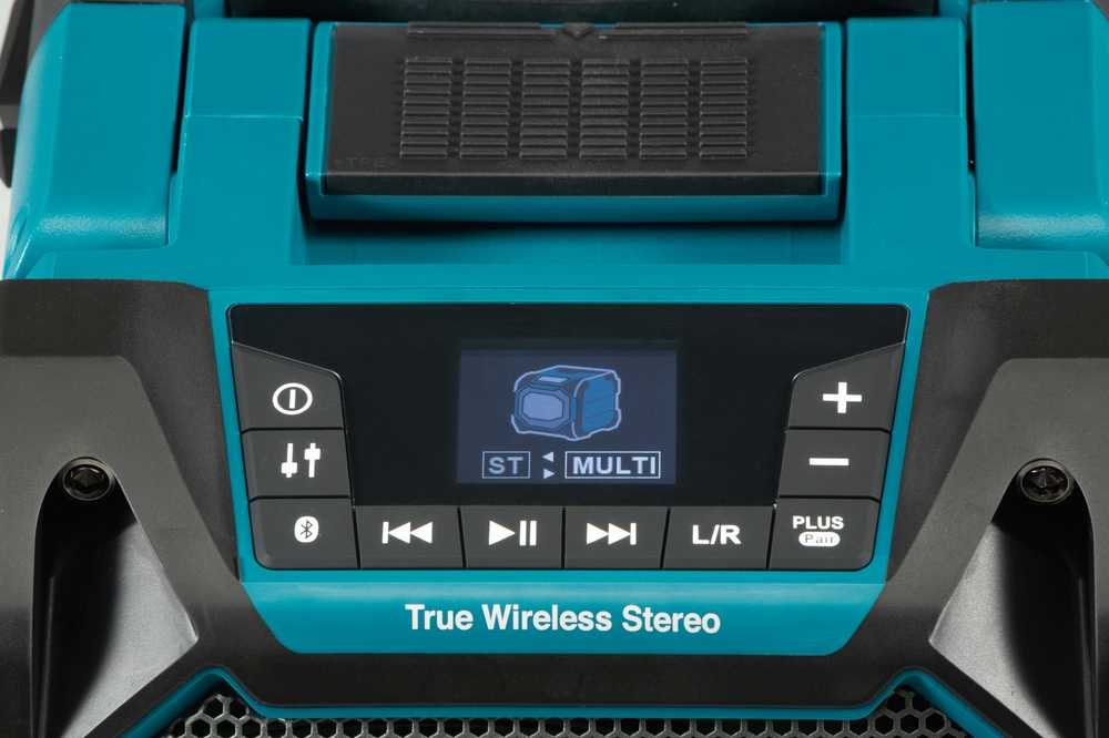 Makita Statybinis „bluetooth" grotuvas DMR203 10.8V - 18V, IP64