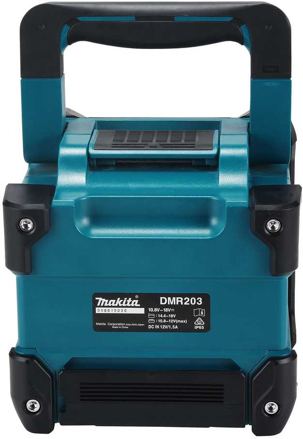 Makita Statybinis „bluetooth" grotuvas DMR203 10.8V - 18V, IP64
