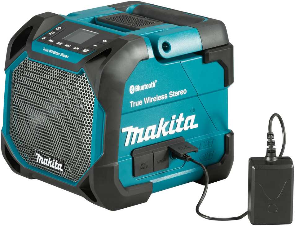 Makita Statybinis „bluetooth" grotuvas DMR203 10.8V - 18V, IP64