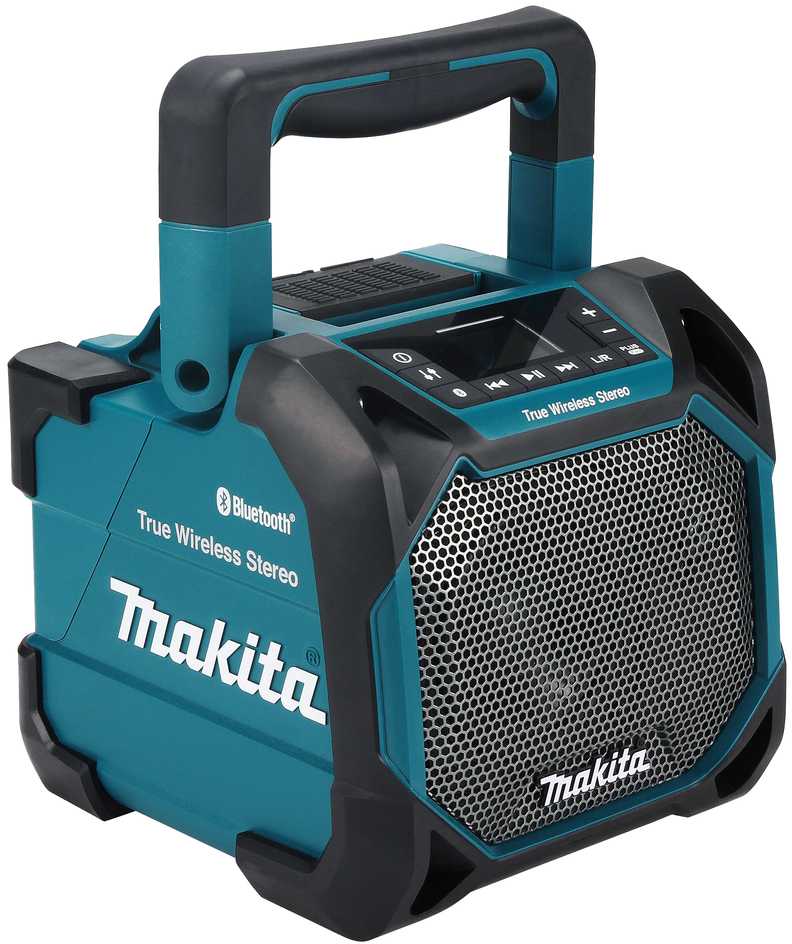 Makita Statybinis „bluetooth" grotuvas DMR203 10.8V - 18V, IP64