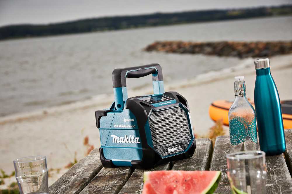 Makita Statybinis „bluetooth" grotuvas DMR203 10.8V - 18V, IP64