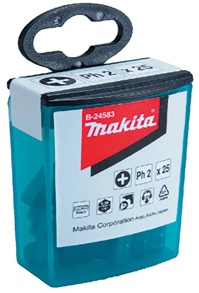 Makita Sukimo antgalis PH2X25mm (25Vnt) B-24583