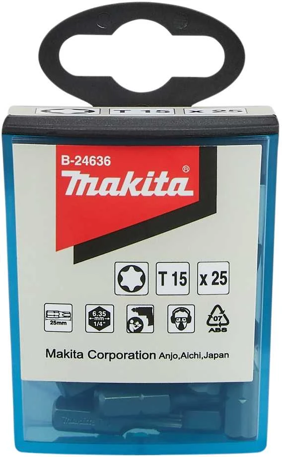 Makita Sukimo antgalis T15x25mm(25) B-24636