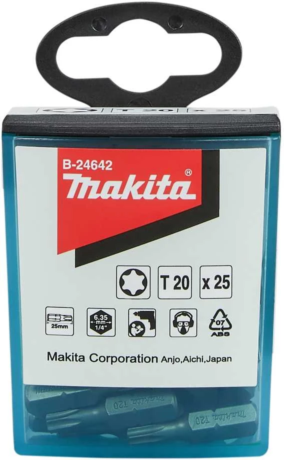 Makita Sukimo antgalis T20x25mm (25) B-24642