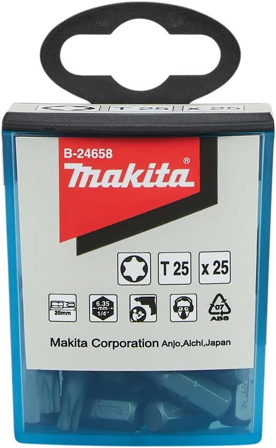 Makita Sukimo antgalis T25x25mm (25) B-24658