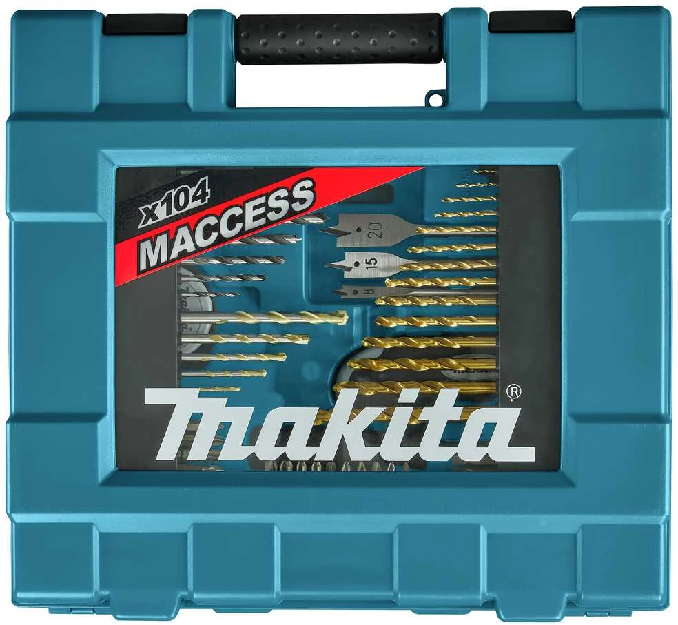 Grąžtas Makita Sukimo antgalių komplektas 104 vnt. D-31778