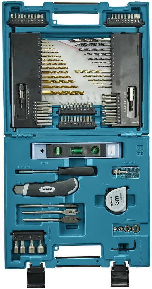 Grąžtas Makita Sukimo antgalių komplektas 104 vnt. D-31778
