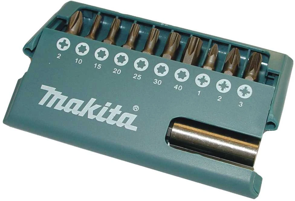 Makita Sukimo antgalių komplektas 11 vnt. (PH2;PZ1;PZ2;PZ3;T10,T15;T20;T25;T30;T40) D-31756
