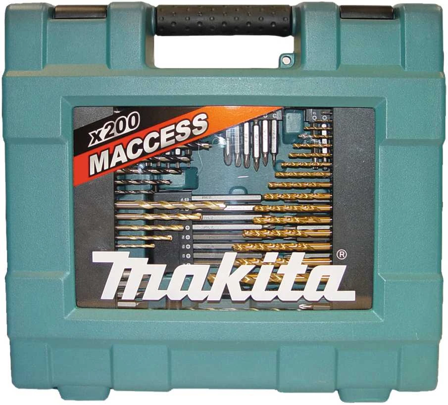 Makita Sukimo antgalių komplektas 200 vnt. D-37194