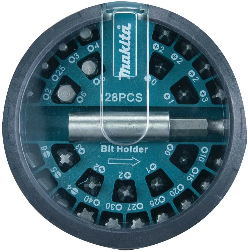 Makita Sukimo antgalių komplektas 28 vnt. B-28911