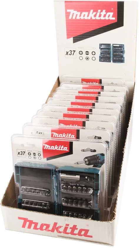 Makita Sukimo antgalių komplektas 37 vnt. B-28606