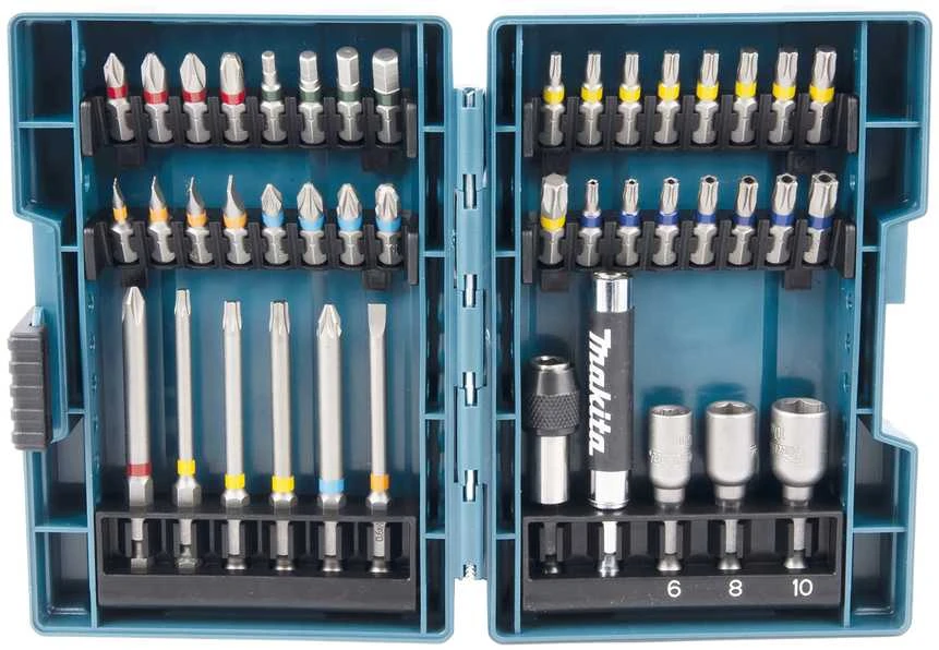 Makita Sukimo antgalių komplektas 43 vnt. 25mm/75mm bits B-55697