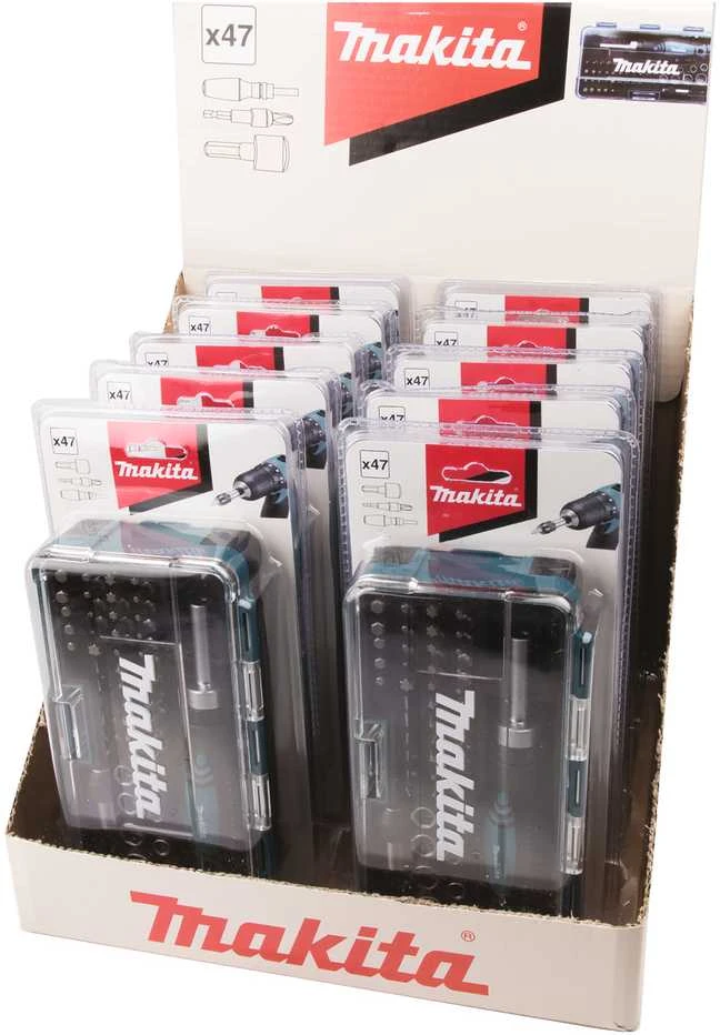 Makita Sukimo antgalių komplektas 47 vnt. B-36170