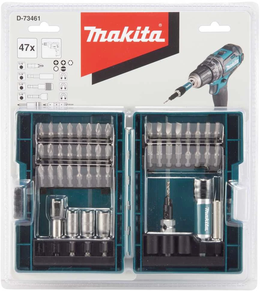 Grąžtas Makita SUKIMO ANTGALIŲ KOMPLEKTAS 47 VNT. D-73461