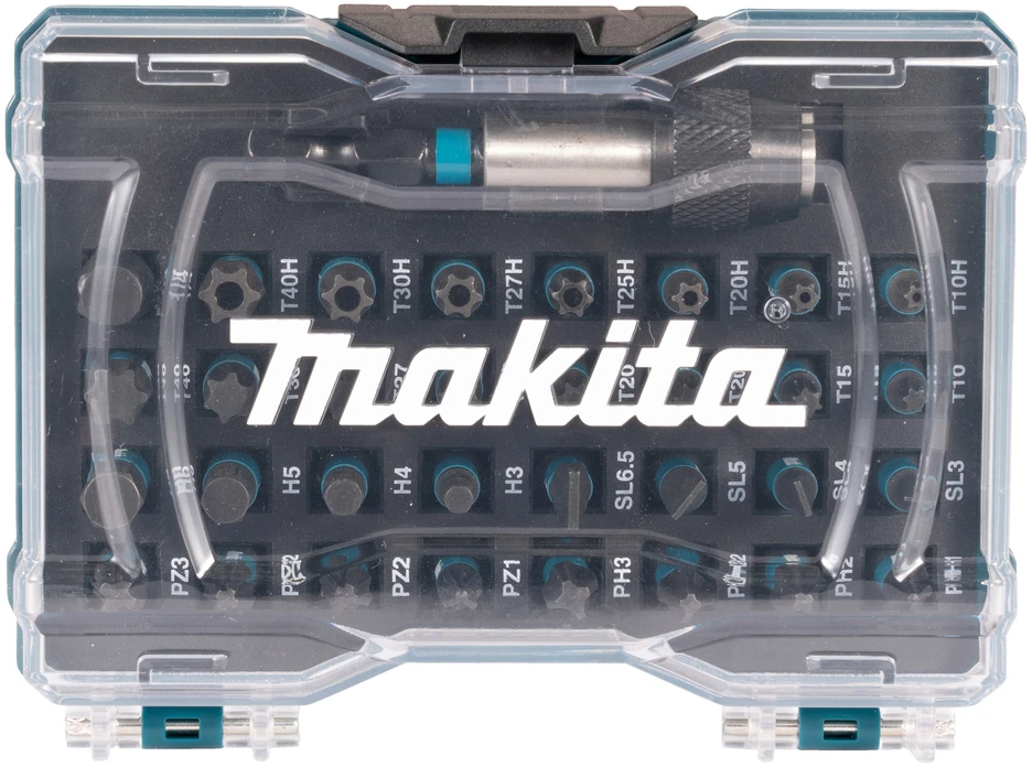 Makita sukimo antgalių rinkinys, 33vnt. IMPACT Juodas E-12441