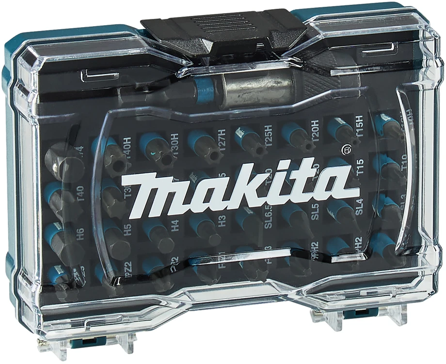 Makita sukimo antgalių rinkinys, 33vnt. IMPACT Juodas E-12441