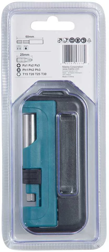 Makita Sukimo antgalių rinkinys D-64995 11 vnt.• magnetinis laikiklis