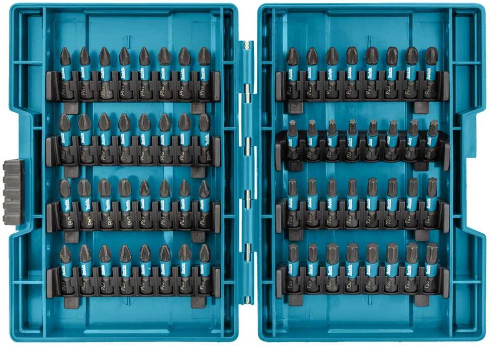 Makita Sukimo antgalių rinkinys E-03109 Impact Juodas • 90 vnt. • 25/50