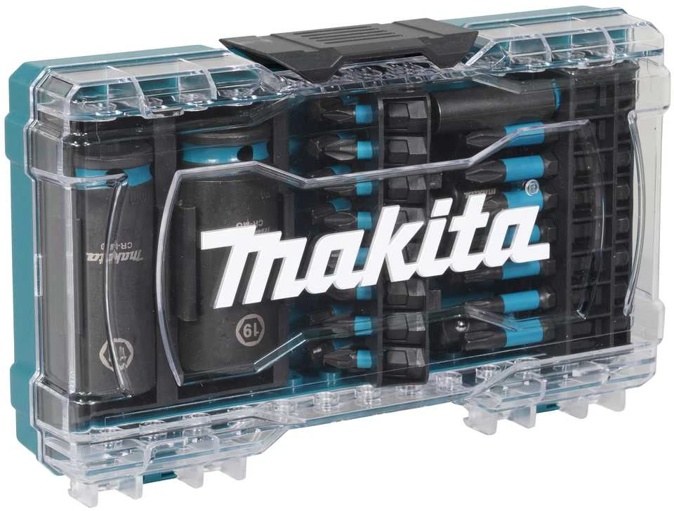 Makita Sukimo antgalių rinkinys Impact Juodas, permatomoje dėžutėje (30 vnt) E-22903