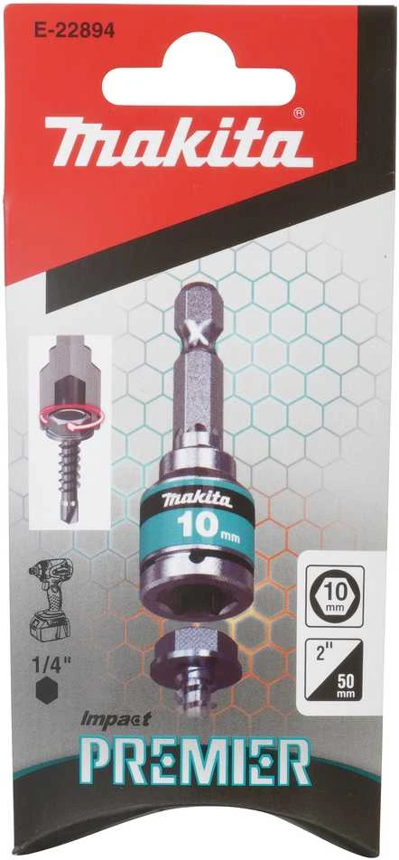 Makita Sukimo galva su žiedine spyruokle 10x50, ¼“, Impact Premier E-22894