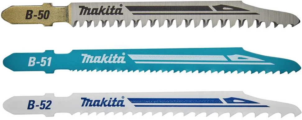 Siaurapjūklio pjūklelių komplektas medienai ir metalui MAKITA SUPER EXPRESS, 3 vnt.