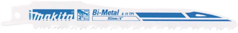 Makita "SUPER EXPRESS Tiesinio pjūklo pjūkleliai BiM 152x0,9mm (6-11tpi), 2Vnt. B-05044-2