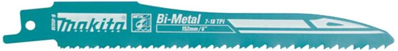 Makita SUPER EXPRESS Tiesinio pjūklo pjūkleliai BIM 152x0,9mm 7-18Tpi, 5Vnt., Metalui B-05038