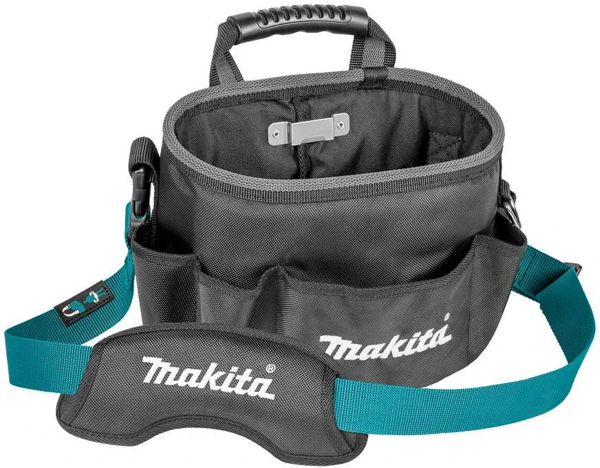 Makita Surtvirtintas 3-jų skyrių, universalus, atviras krepšys įrankiams. E-15447