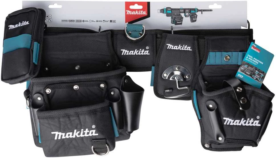 Makita Survirtintas dėklų komplektas su diržu, skirtas sunkiems įrankiams. E-15235