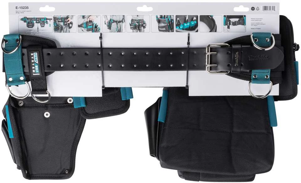 Makita Survirtintas dėklų komplektas su diržu, skirtas sunkiems įrankiams. E-15235