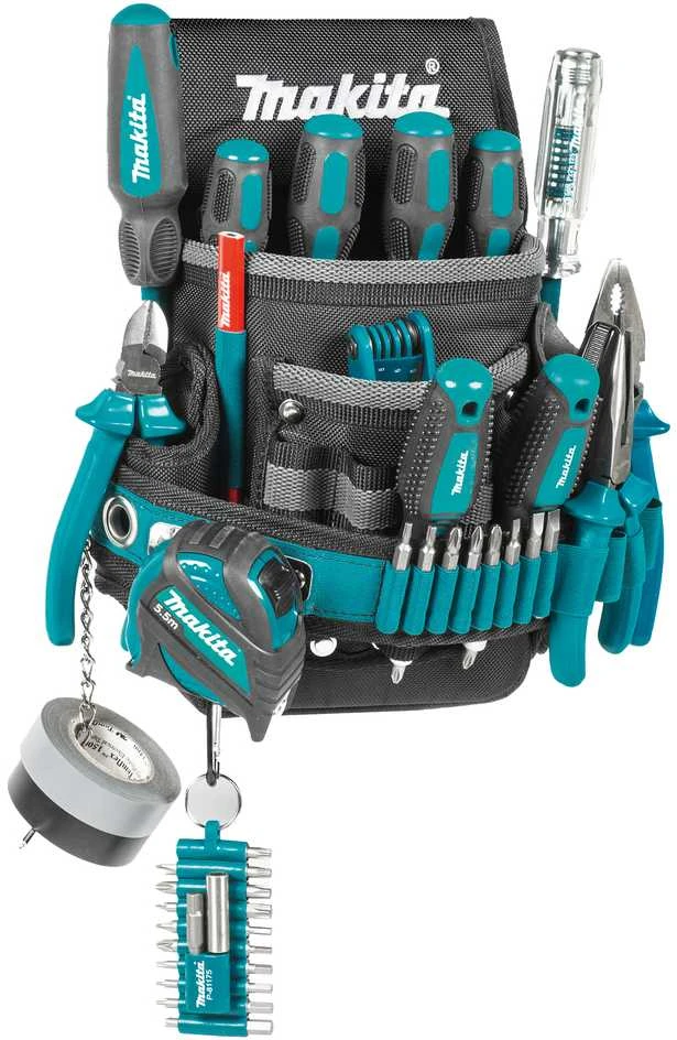 Makita Sutvirtintas dėklas elektriko įrankiams. Kabinimui prie diržo. E-15241