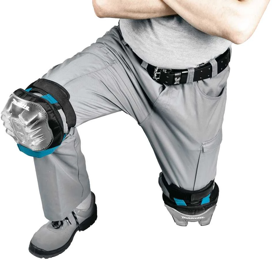 Makita Sutvirtintas kelių apsaugų komplektas. E-05658